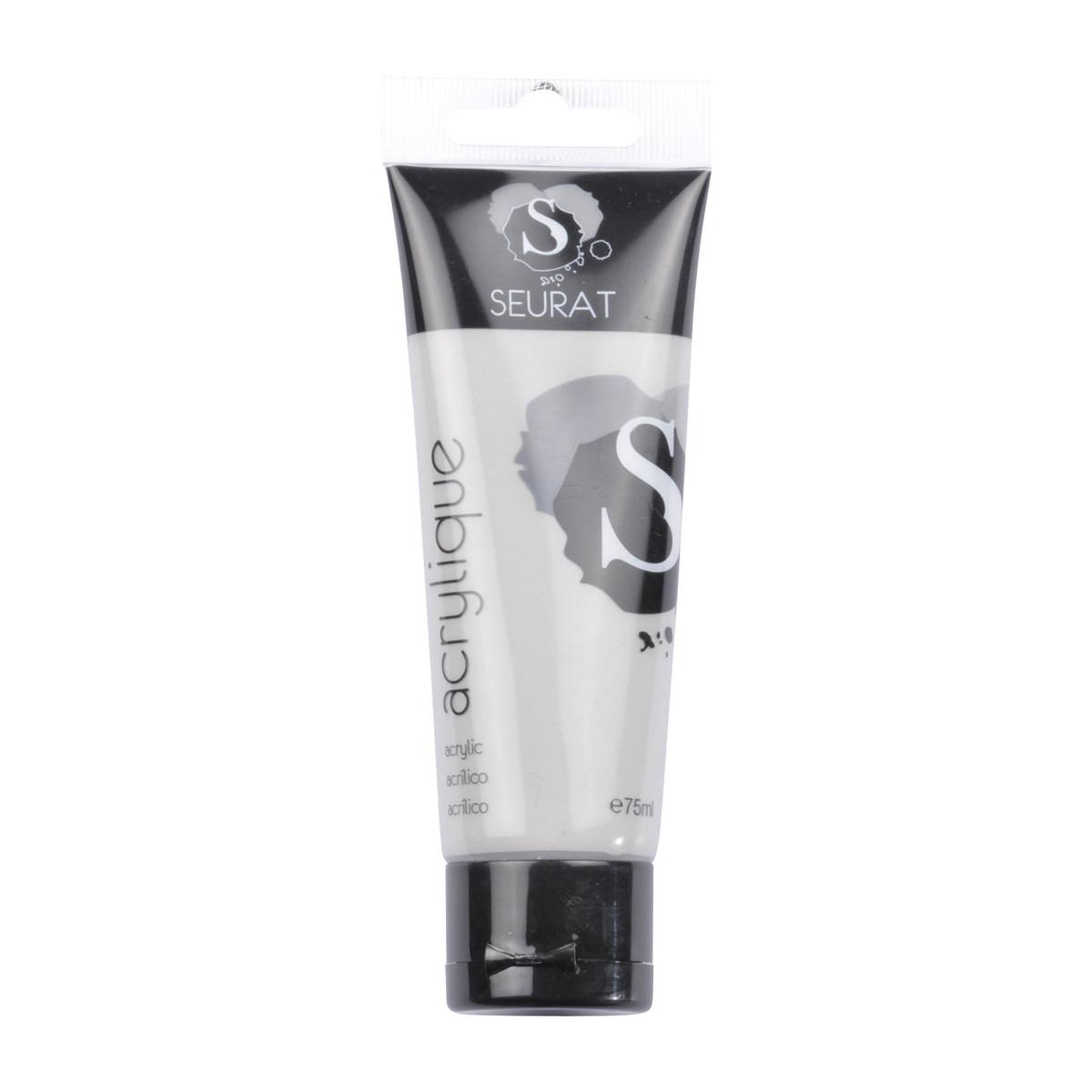 HOMEA Tube de Peinture Acrylique  Matisse  75ml Gris Neutre