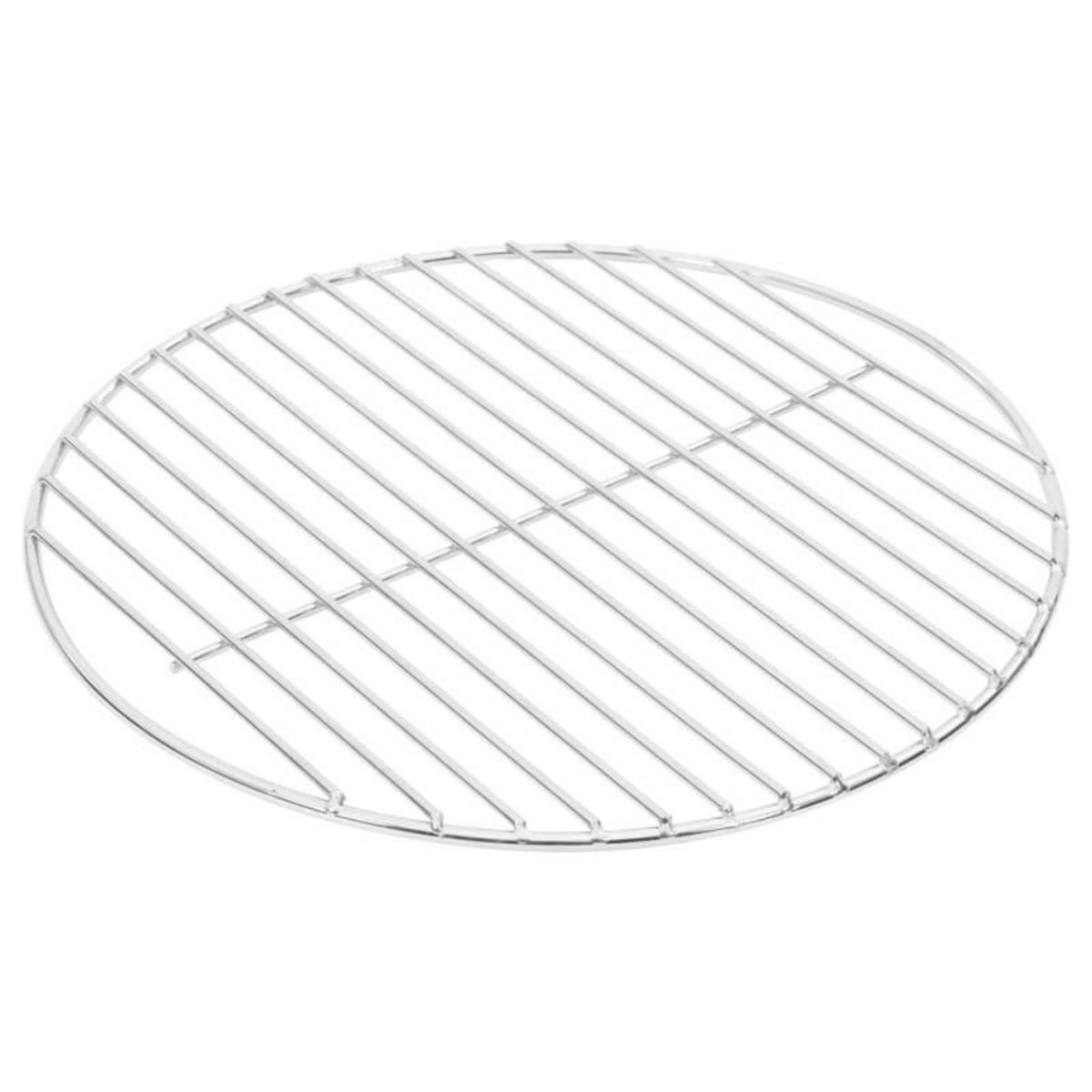 VIDAXL Grille de barbecue ronde Ø34,5 cm acier inoxydable 304