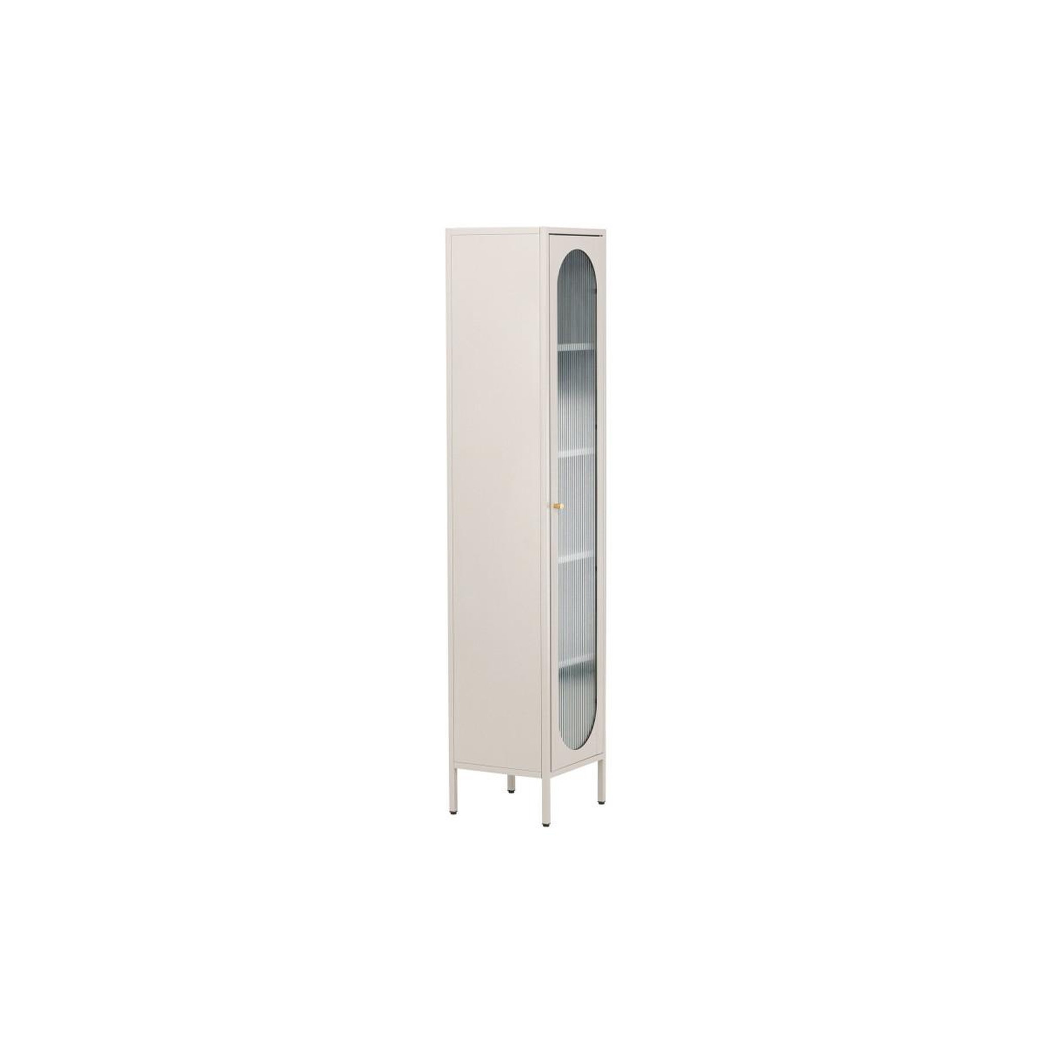 Voir la diapositive 3 : Paris Prix Vitrine design en métal  cali  180cm beige