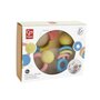 Voir la diapositive 3 : Hape Coffret d anneux et hochets en riz - 3 pieces