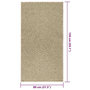 Voir la diapositive 6 : VIDAXL Tapis ZIZUR beige 80x150 cm aspect de jute interieur exterieur