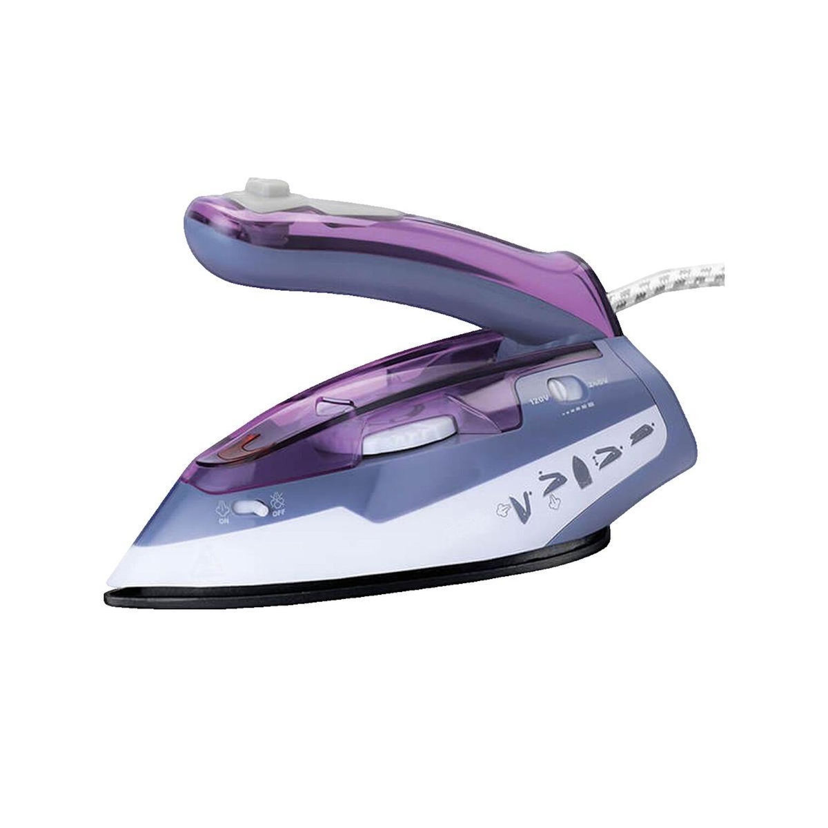HELLO MAESTRO Fer à repasser Maestro MR-317T violet avec fonction vapeur