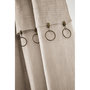 Voir la diapositive 2 : L EFFET PAPILLON Rideau ajustable + 8 anneaux pince  Sixtine  140 x 270 cm -  - 1 Panneau ajustable 140 x 270 cm