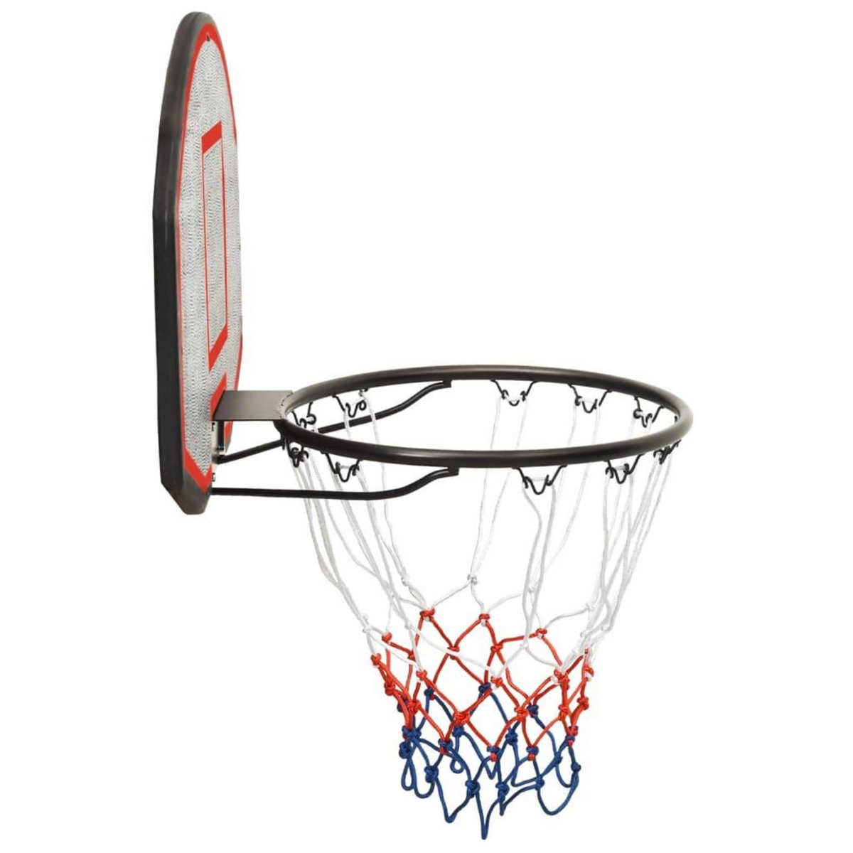 VIDAXL Panneau de basket-ball Noir 71x45x2 cm Polyethylene