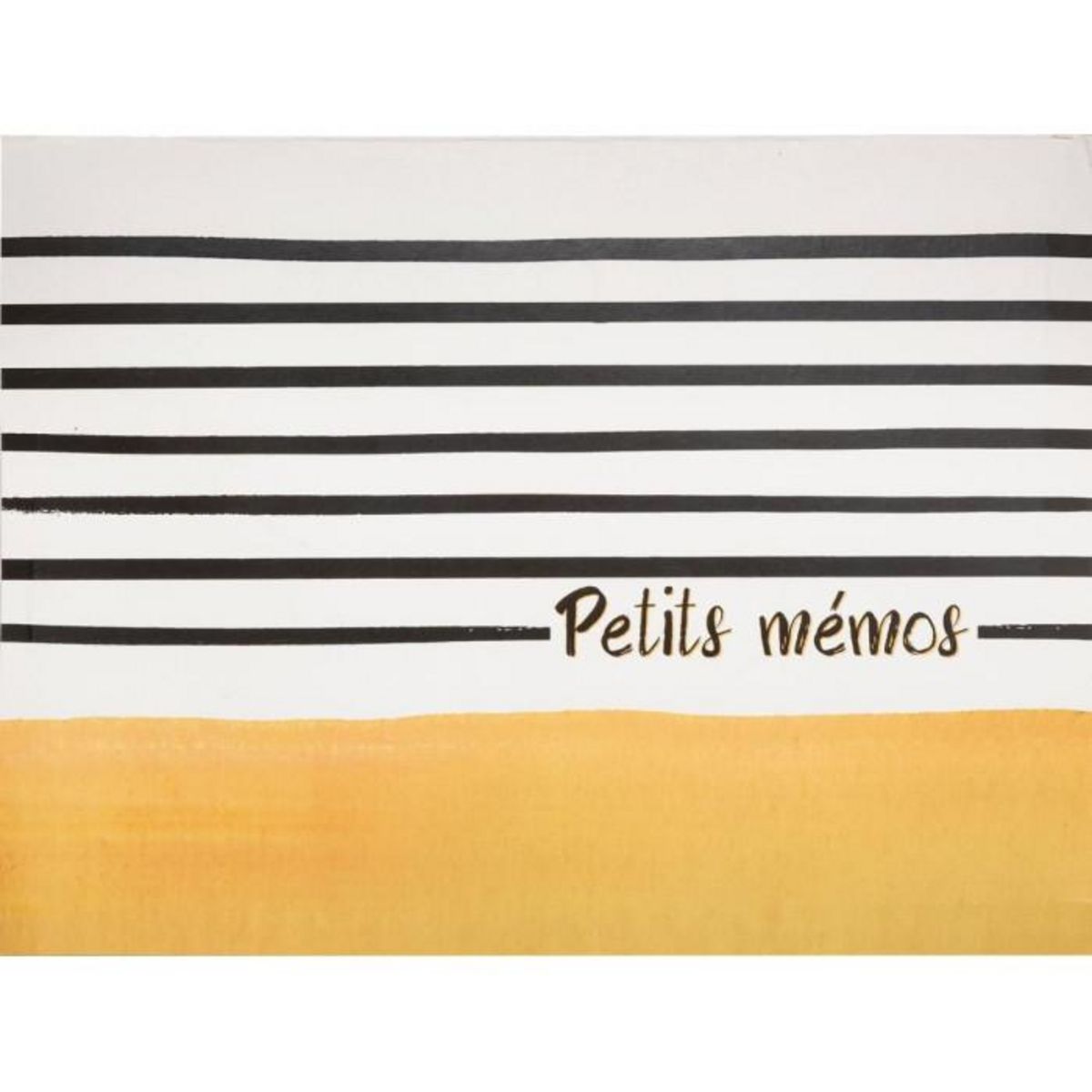 ATMOSPHERA Bloc-Notes Multifonction  Arty  18cm Blanc