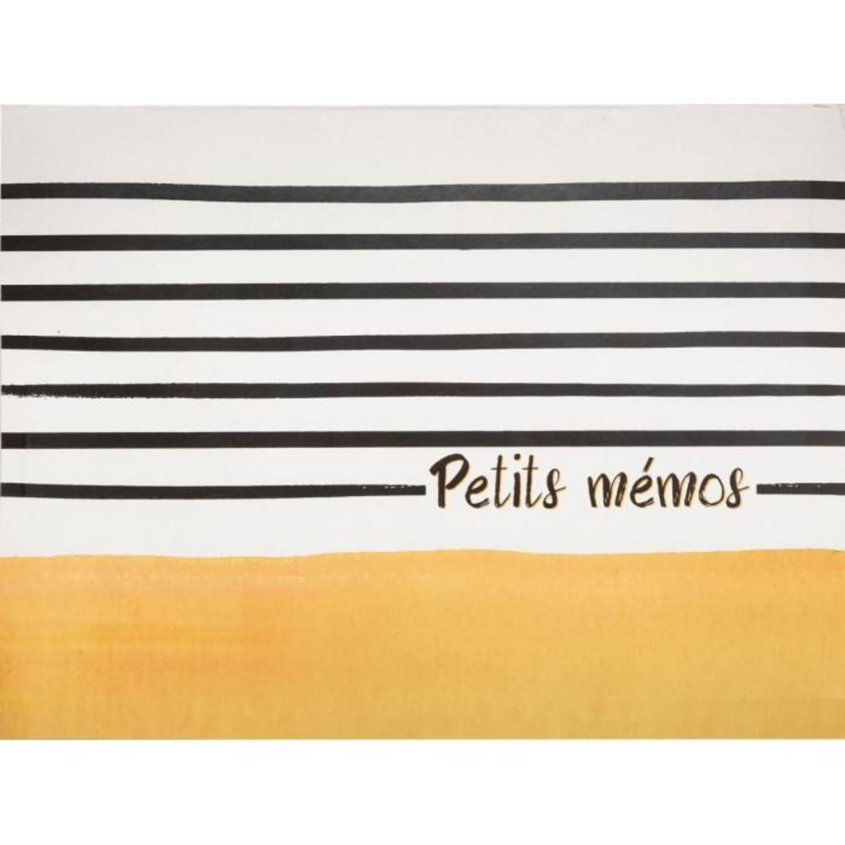 ATMOSPHERA Bloc-Notes Multifonction  Arty  18cm Blanc