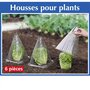Voir la diapositive 2 : Wenko 6 Housses pour plants
