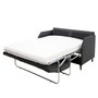 Voir la diapositive 2 : BEST MOBILIER Cosmos - canapé 3 places convertible express couchage quotidien 140 cm matelas 11 cm en tissu