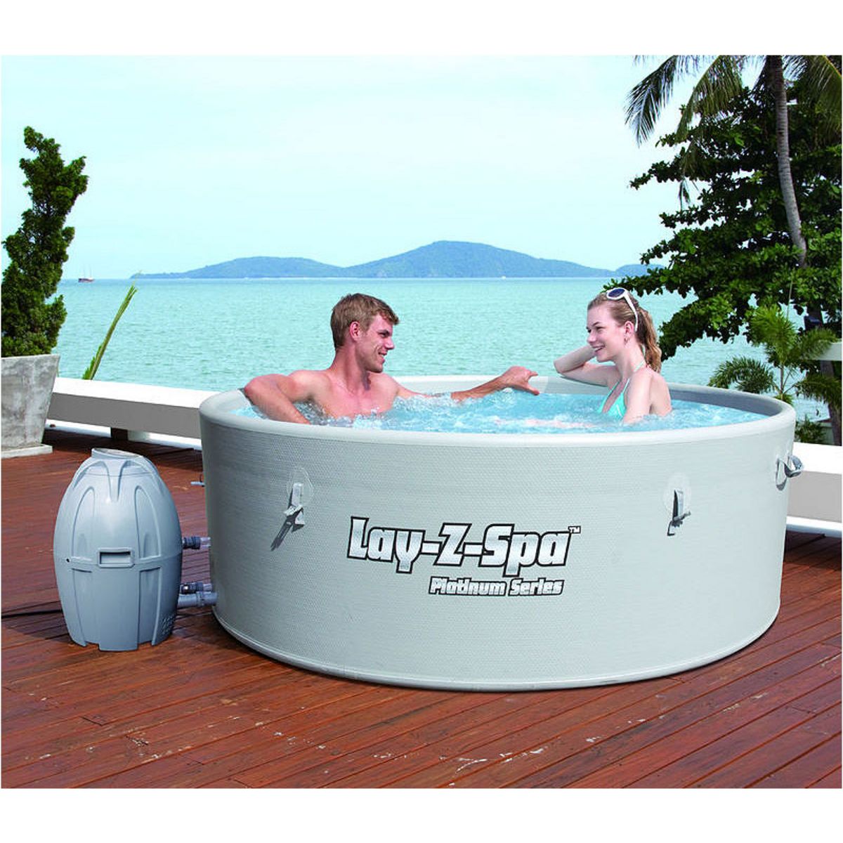 Spa gonflable semi rigide