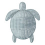 Voir la diapositive 1 : Paris Prix Déco Murale Tortue  Porfirio  40cm Bleu Clair