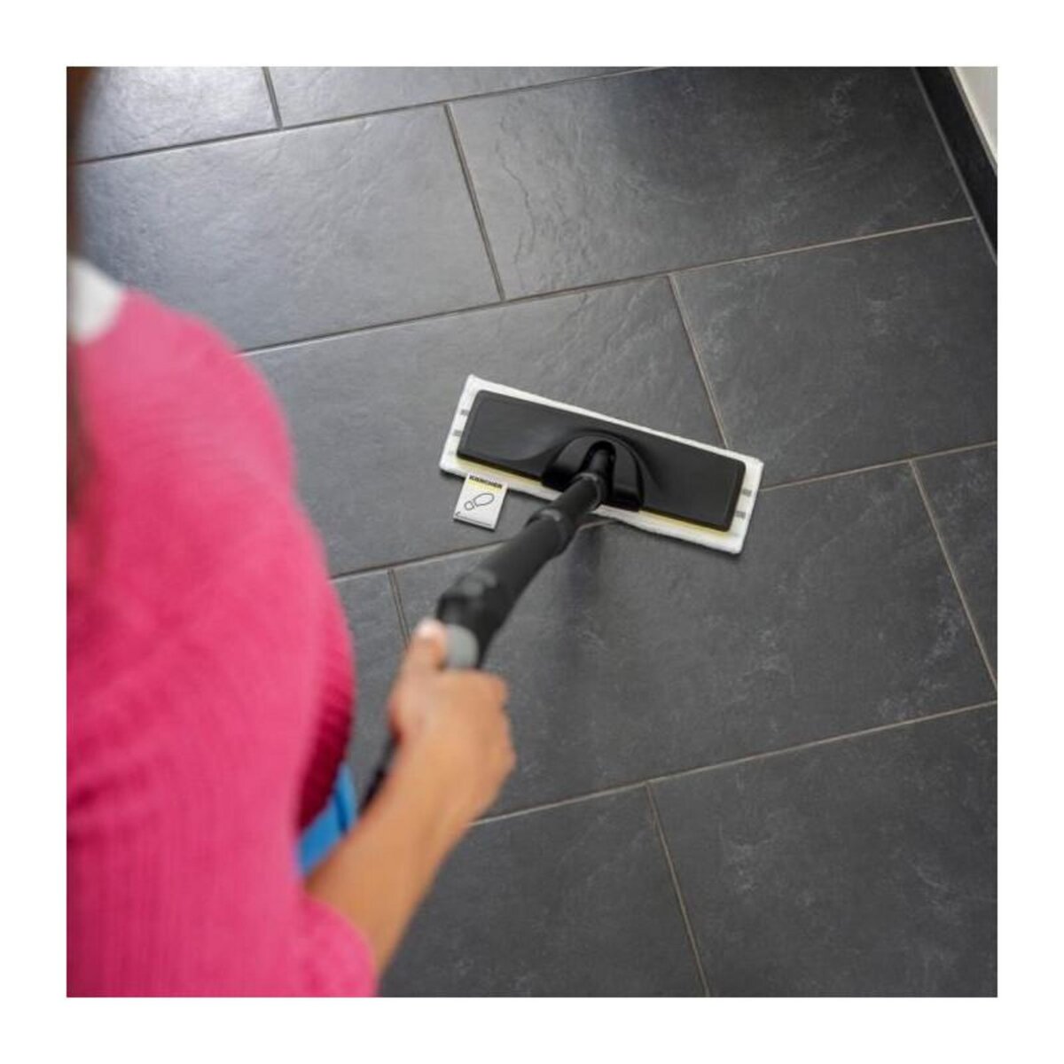 KÃ¤rcher KARCHER - Kit de 3 serpillieres (souple, abrasive et tres abrasive) pour buse sol - Compatible gamme nettoyeurs vapeur Easy Fix