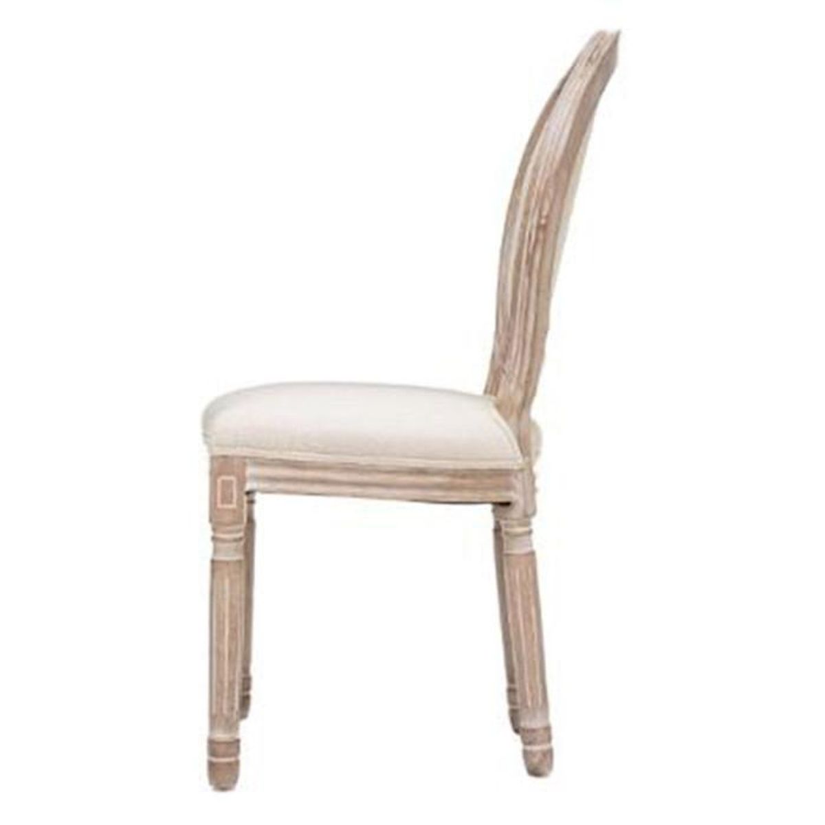 ATMOSPHERA Lot de 2 Chaises Design  Cleon  96cm Beige
