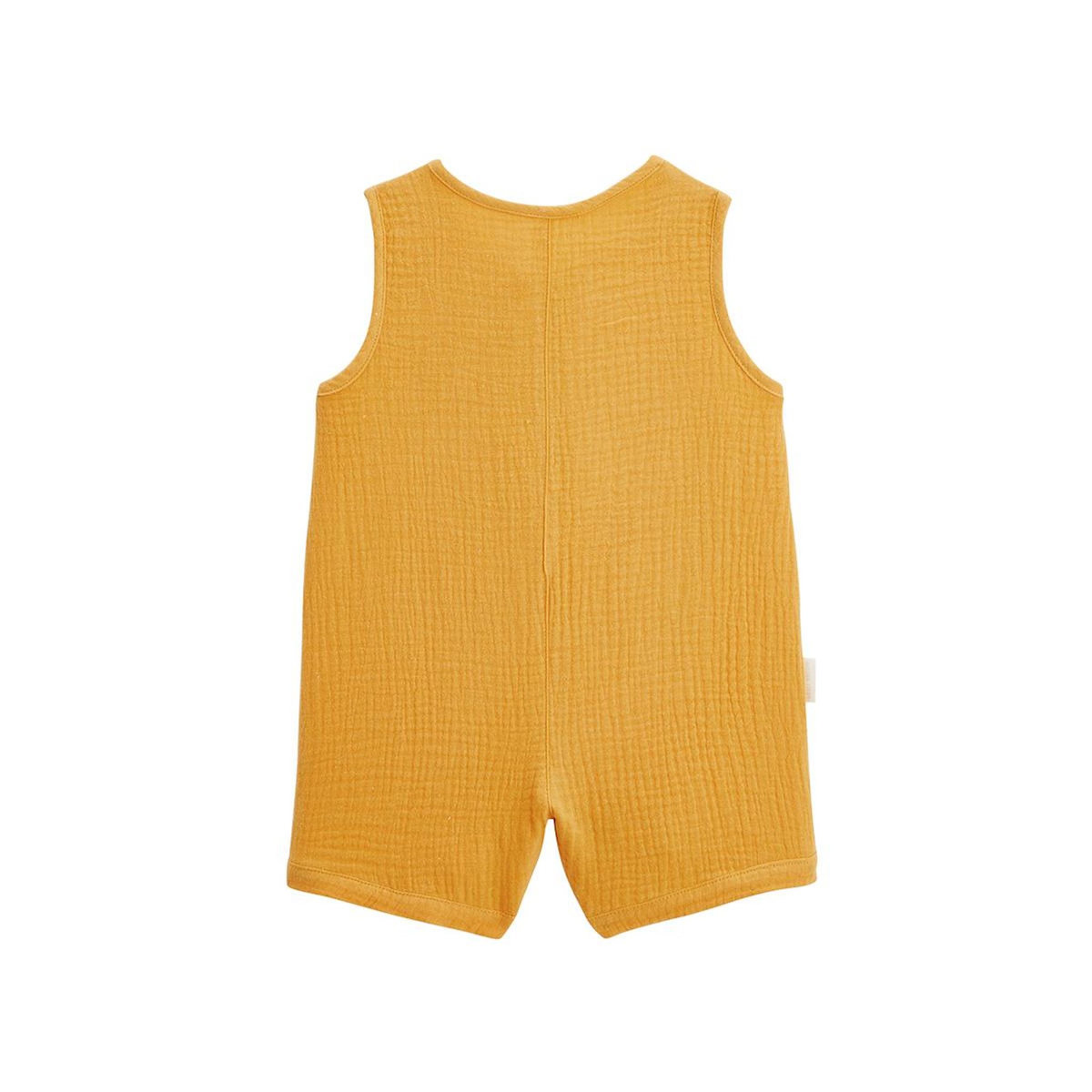 Petit Béguin Combishort bébé en gaze de coton Liwa