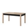 Voir la diapositive 2 : Ensemble table de séjour extensible L157/207 cm + buffet 3 portes + buffet haut LOLA