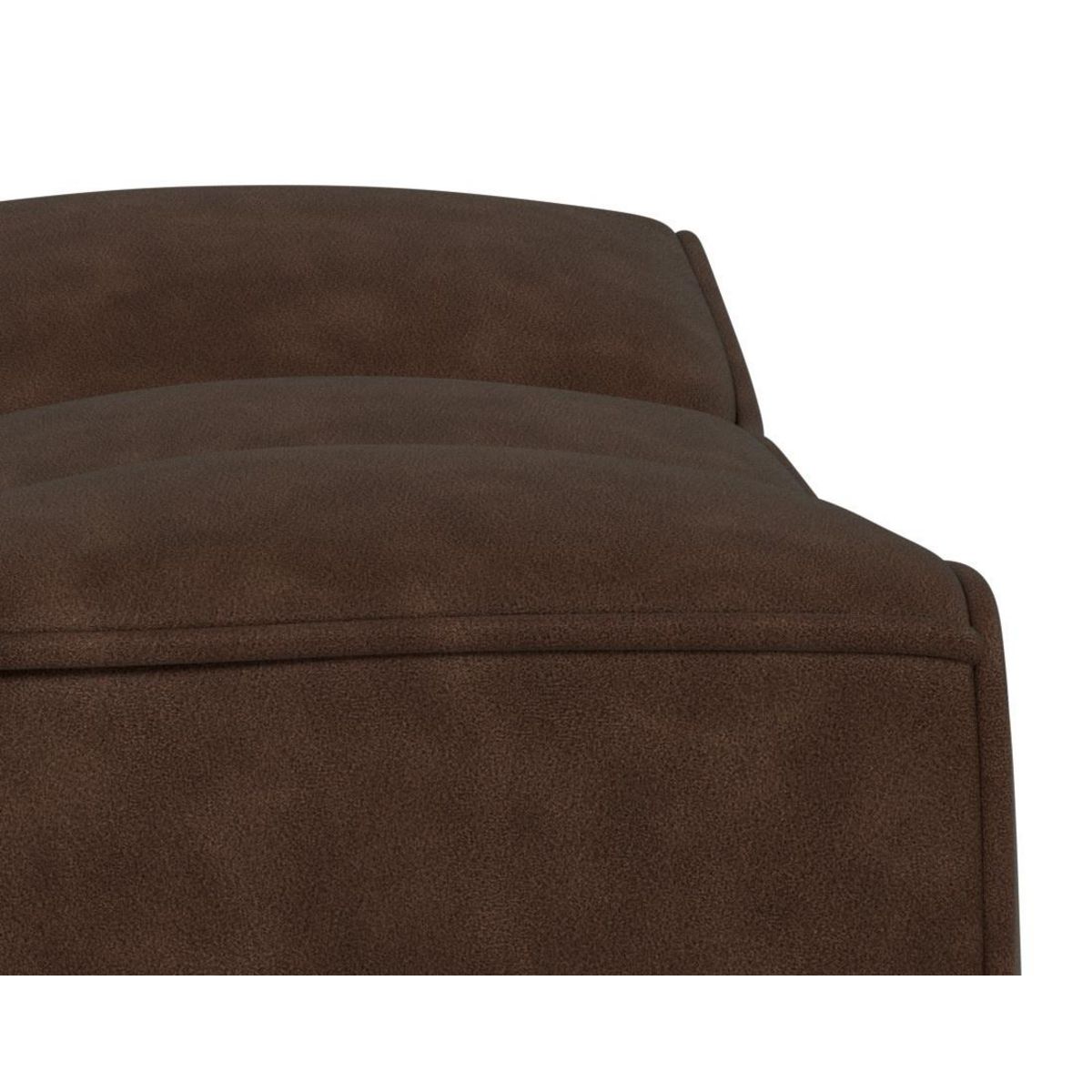 LISA DESIGN Alya - pouf en simili