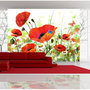 Voir la diapositive 1 : Paris Prix Papier Peint  Country Poppies II  400x270cm