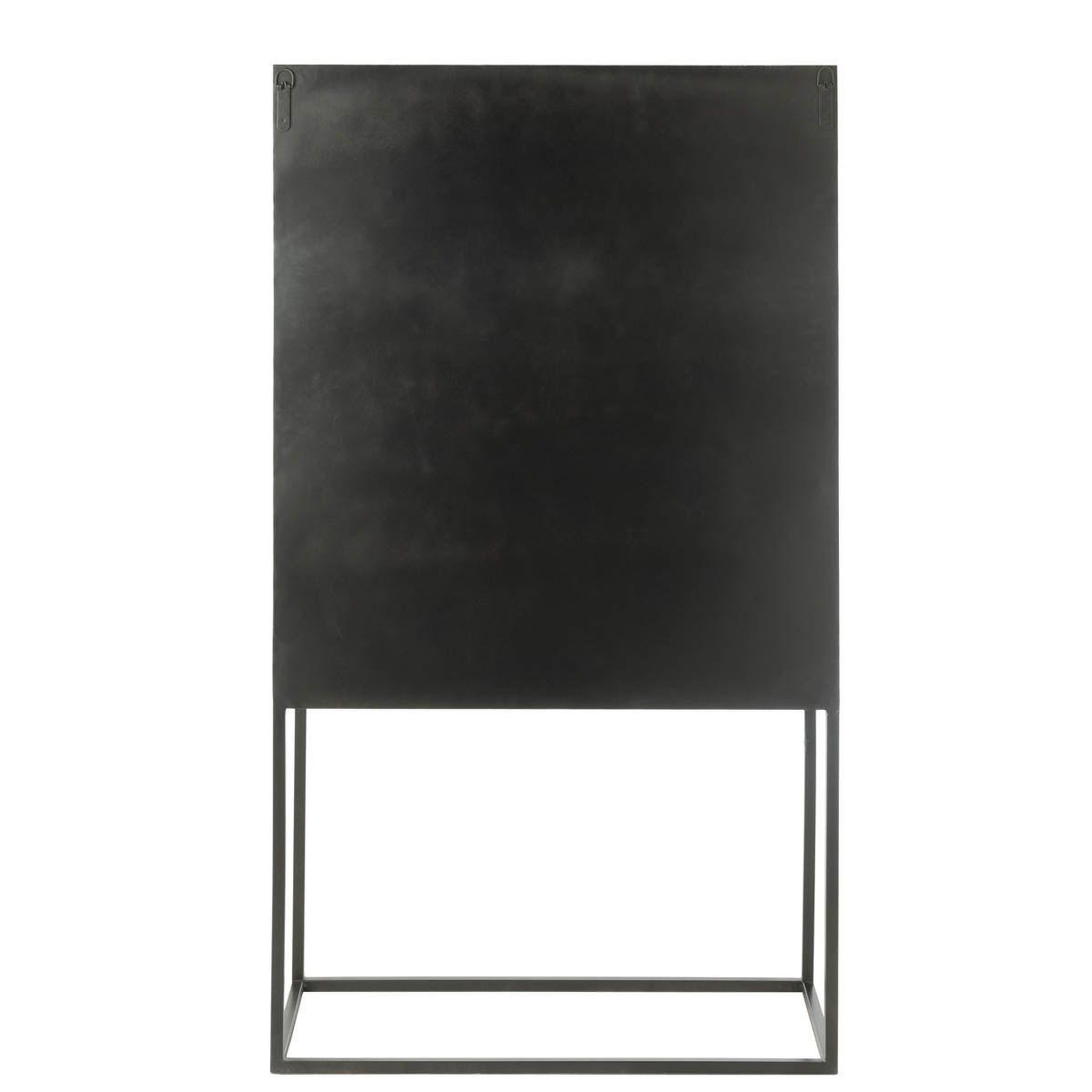 Voir la diapositive 2 : J-LINE Commode 2 portes en bois  shanil  162cm noir