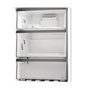 Voir la diapositive 5 : Whirlpool Réfrigérateur combiné 60cm 316l no frost - WHK26362XP5E