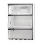Voir la diapositive 5 : Whirlpool Réfrigérateur combiné 60cm 316l no frost - WHK26362XP5E