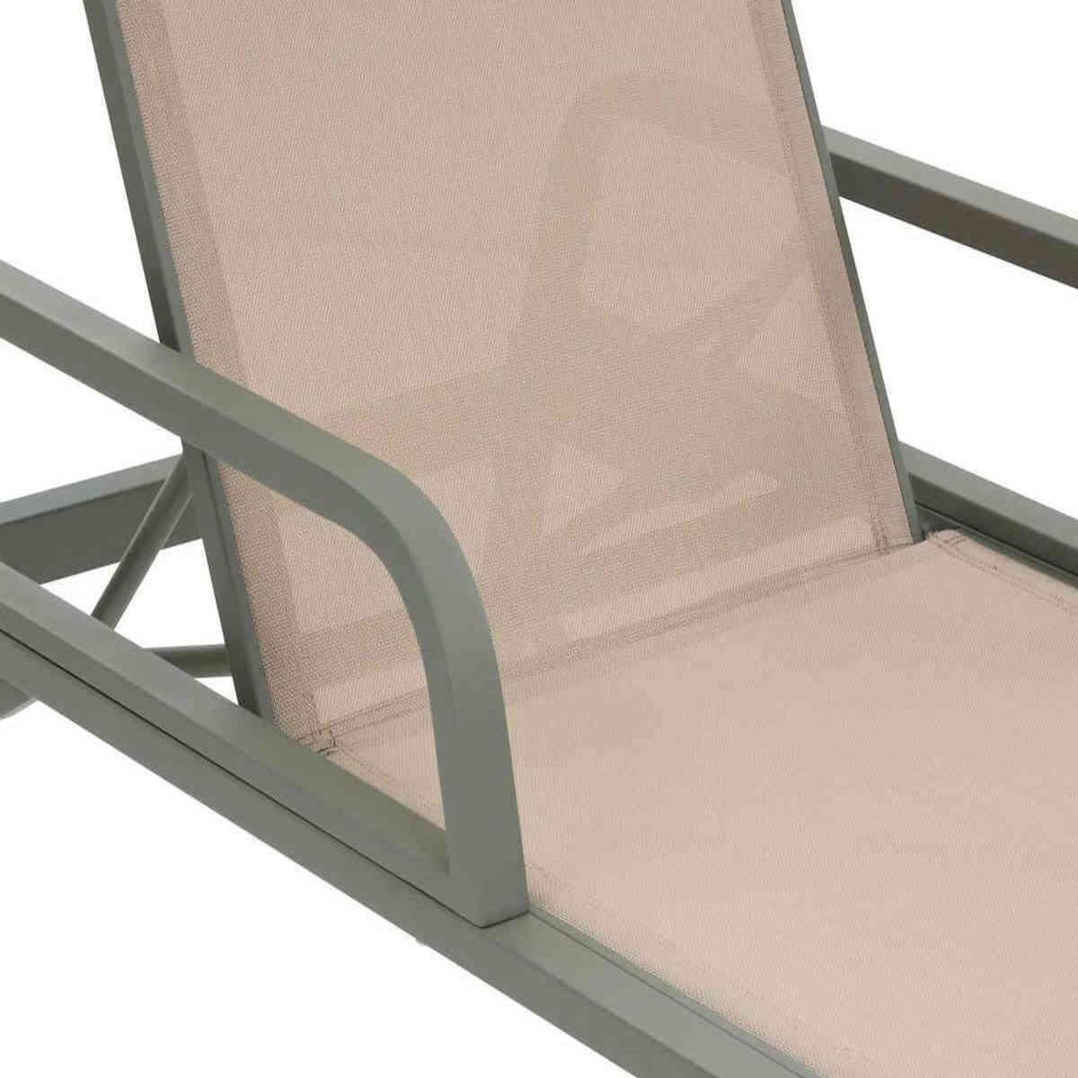 HESPERIDE Transat en aluminium Osmala Lin/Laurier - Hespéride