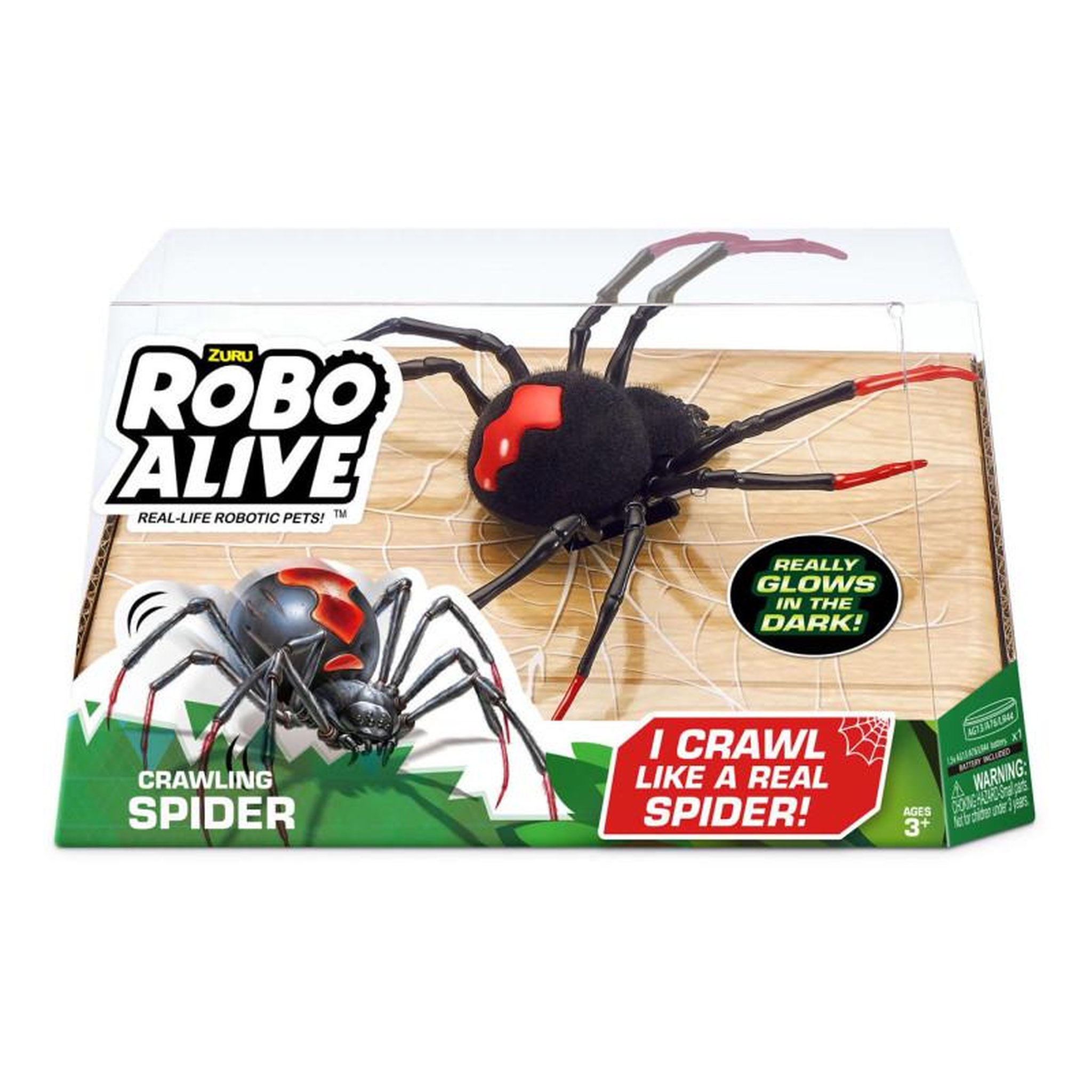 Voir la diapositive 3 : ZURU ZURU Robo Alive Robotic Spider 7151