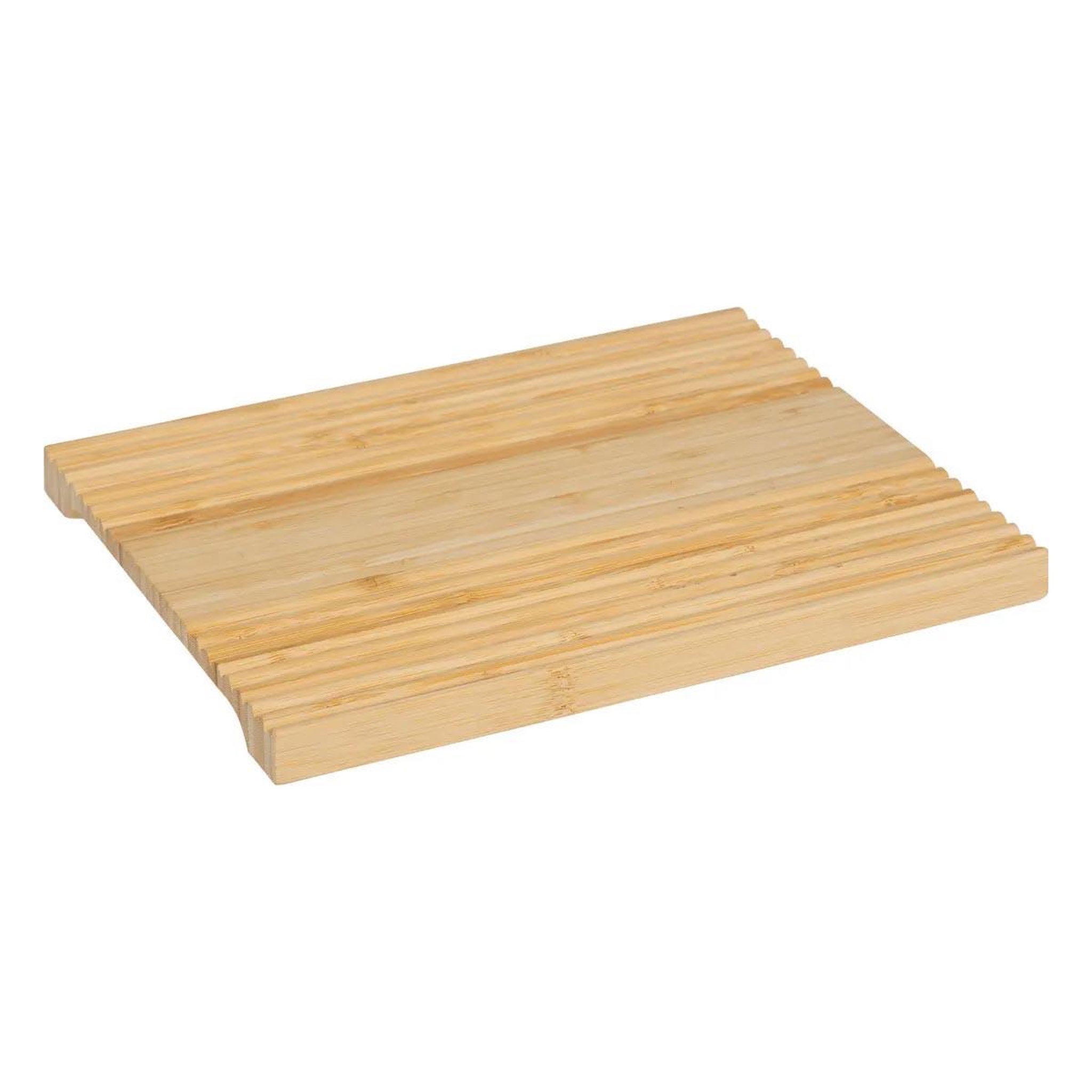 FIVE Planche à découper en bambou  rainuré  30cm naturel