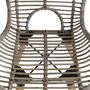 Voir la diapositive 5 : VIDAXL Chaises a manger lot de 4 marron rotin naturel