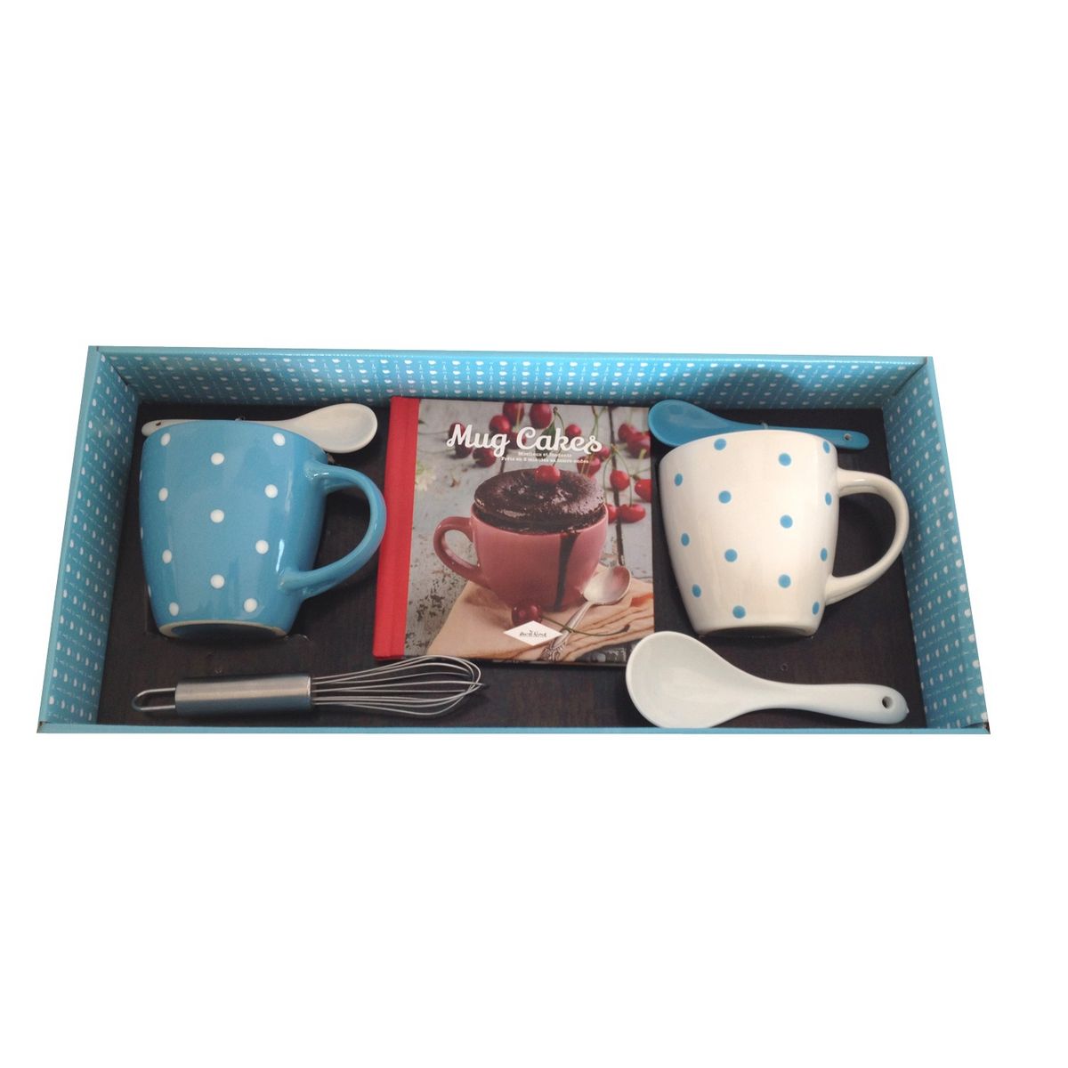 ARD TIME Coffret grand mug cake bleu ciel