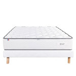 LUXURY LITERIE Ensemble literie mousse, Iris Ferme, Blanc. Coloris disponibles : Blanc