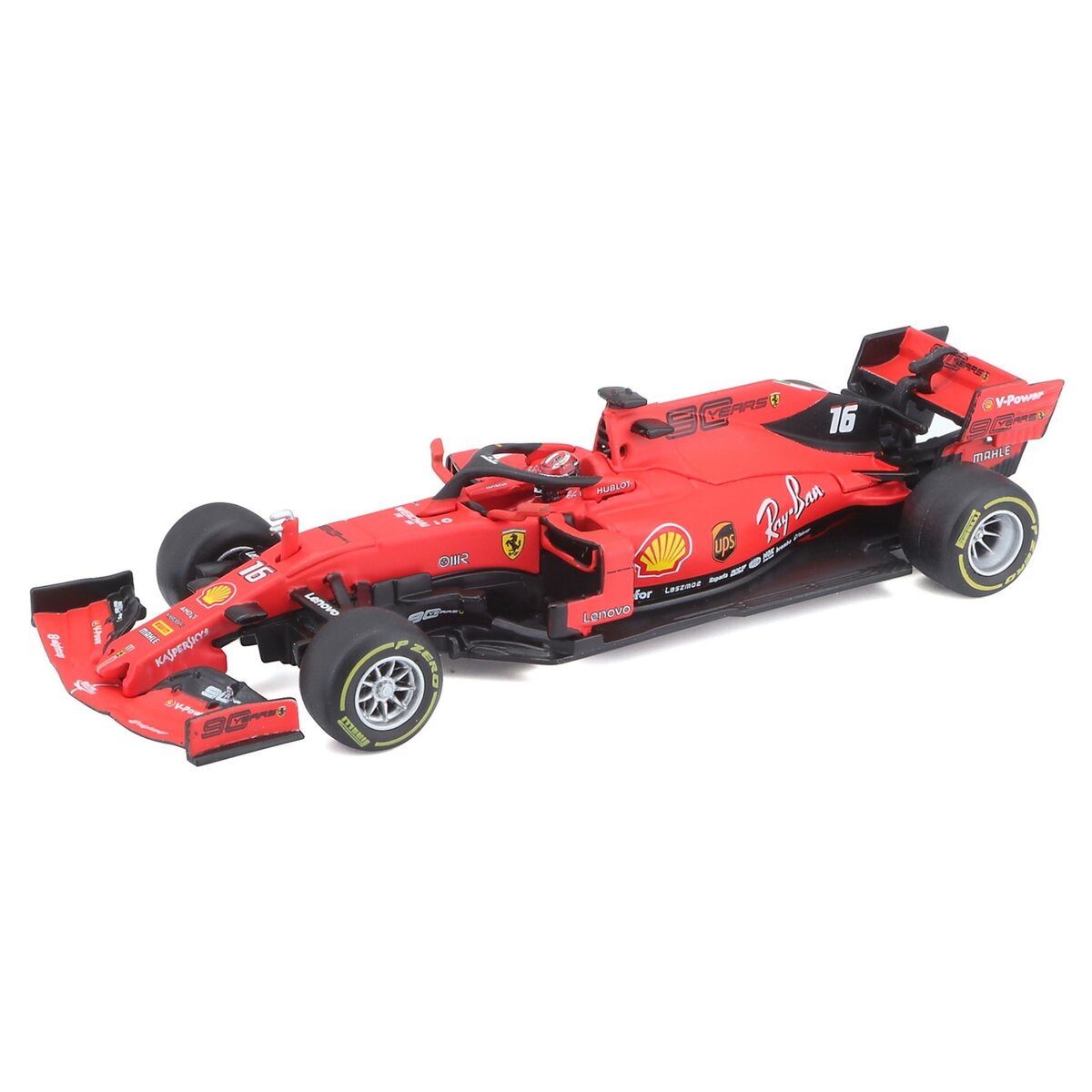 Soldes BBurago Ferrari Racing F1-75 Leclerc 2024 au meilleur prix