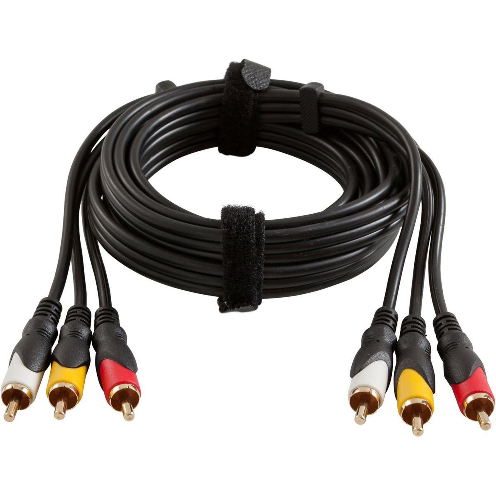 Voir la diapositive 3 : ESSENTIEL B Câble RCA 3RCA/3RCA - 2m -ecp