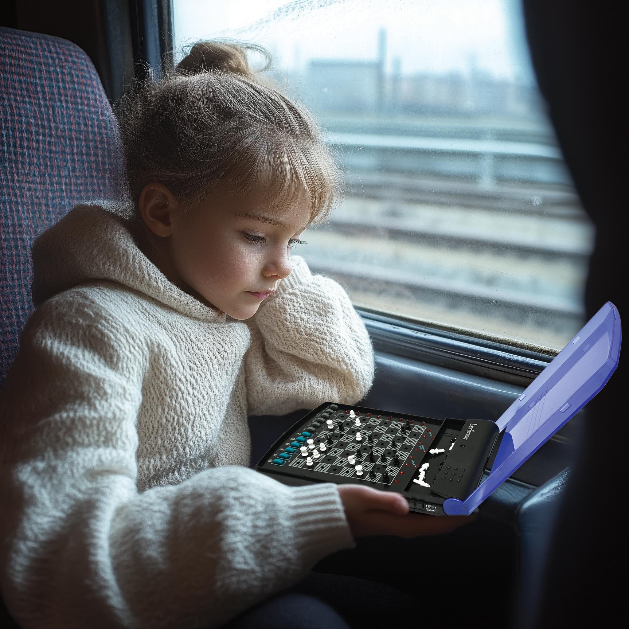 Voir la diapositive 5 : Lexibook Le jeu d'échecs électronique de voyage