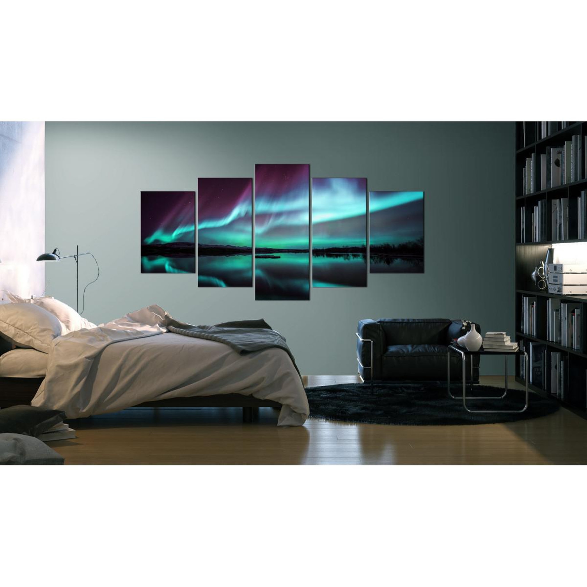 Voir la diapositive 2 : Paris Prix Tableau Imprimé  Night Light II