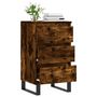 Voir la diapositive 4 : VIDAXL Buffet chene fume 40x35x70 cm bois d'ingenierie