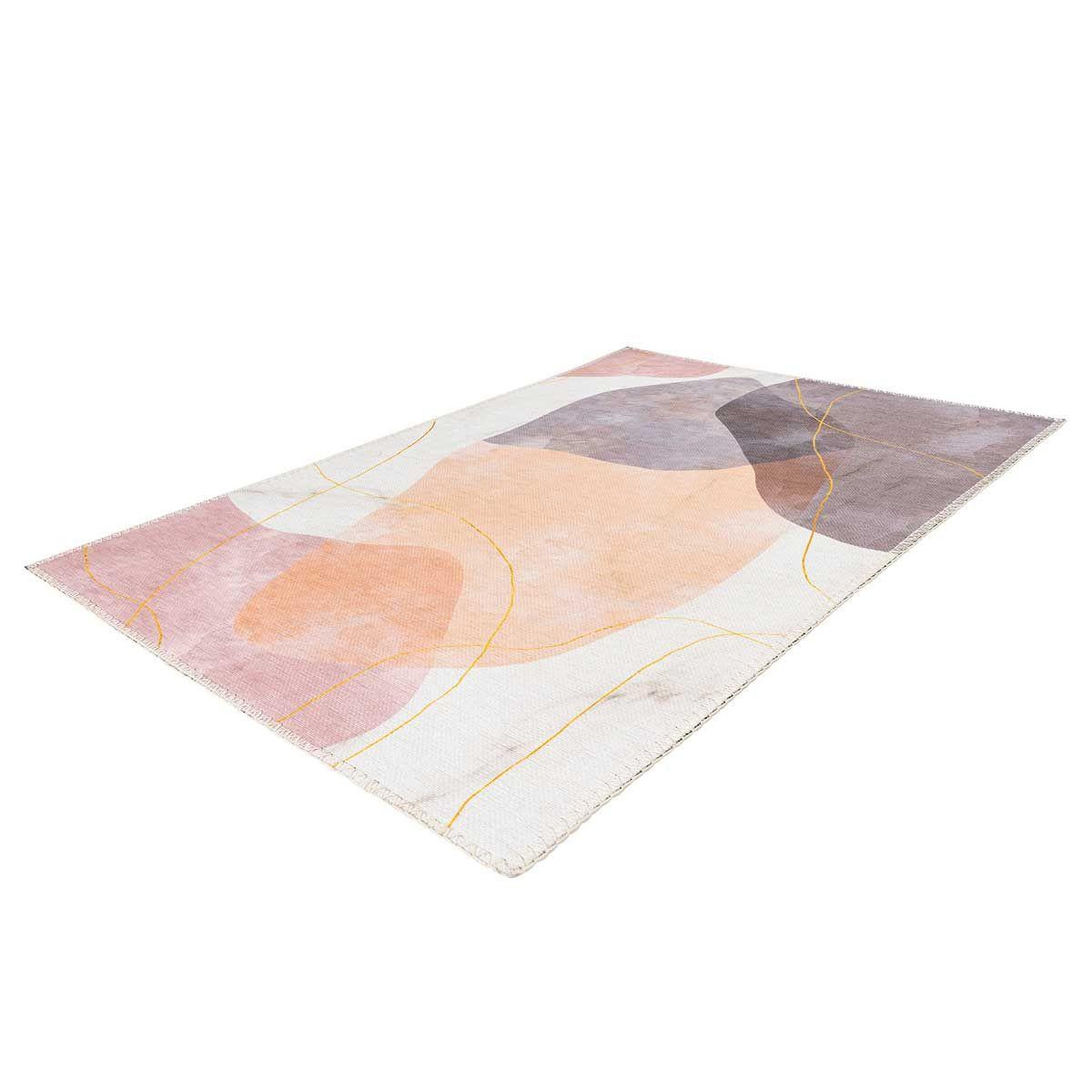 Voir la diapositive 2 : Paris Prix Tapis Tissé à Poils Plats  Picassa III  Multicolore