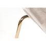 Voir la diapositive 4 : Paris Prix Lot de 2 Chaises Design  Charlize  90cm Beige & Or