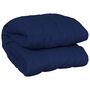 Voir la diapositive 2 : VIDAXL Couverture lestee Bleu 200x225 cm 9 kg Tissu