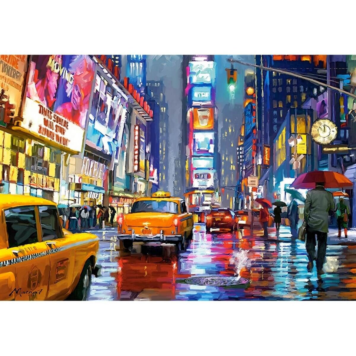 Castorland Puzzle 1000 pièces : Times Square, New York