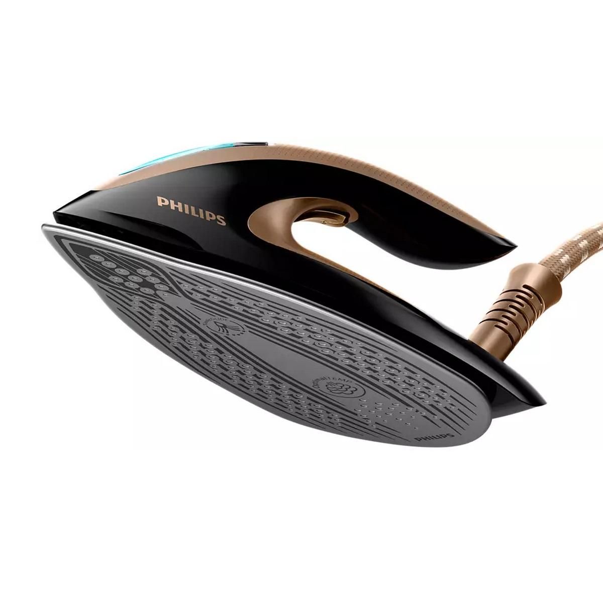 Philips Centrale vapeur 8bars 165gr/min autonomie illimitée noir/marron - GC9682/80