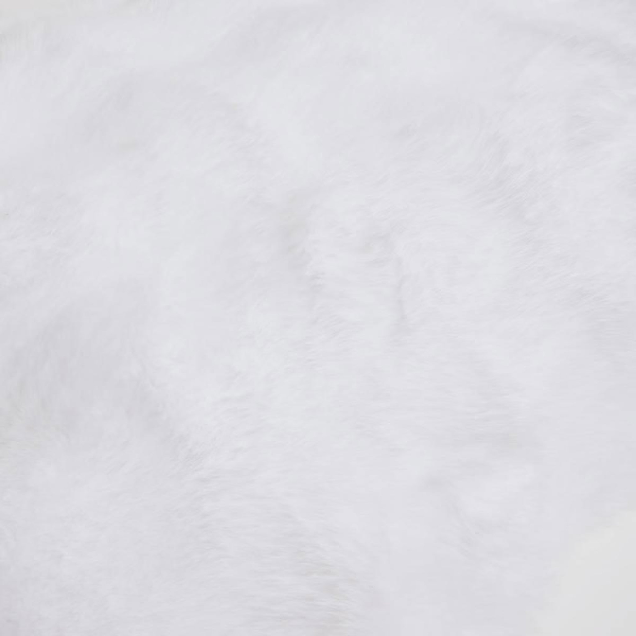 Voir la diapositive 3 : ATMOSPHERA Coussin effet fourrure 3d  zephy  50x80cm blanc