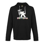 GOTCHA Sweat à Capuche Noir Homme Gotcha Fishman. Coloris disponibles : Noir