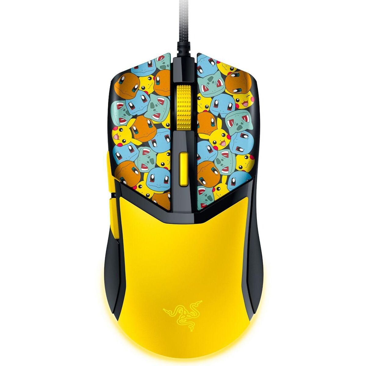Razer Souris Gamer Filaire COBRA POKÉMON KANTO STARTERS ED