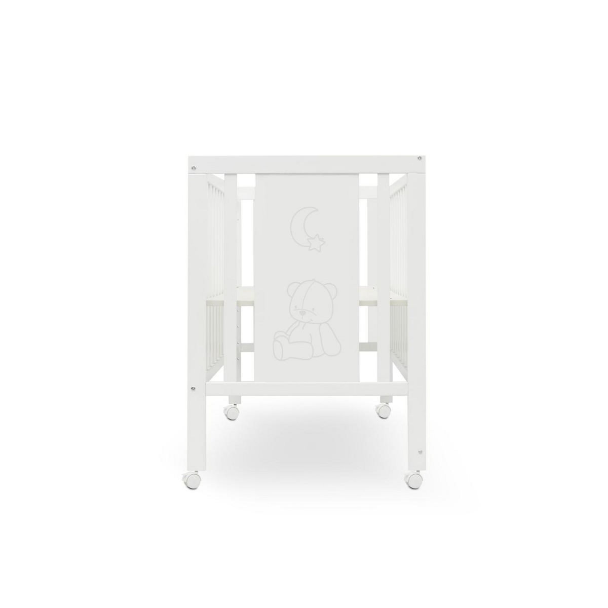 INTERBABY Lit Bébé Mod. Basic - blanc