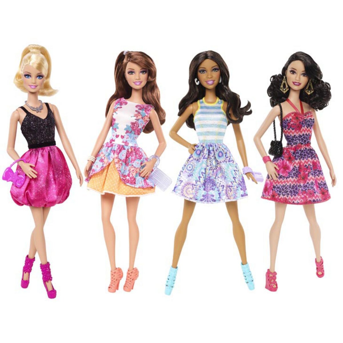 MATTEL Coffret Barbie Fashionistas pas cher 