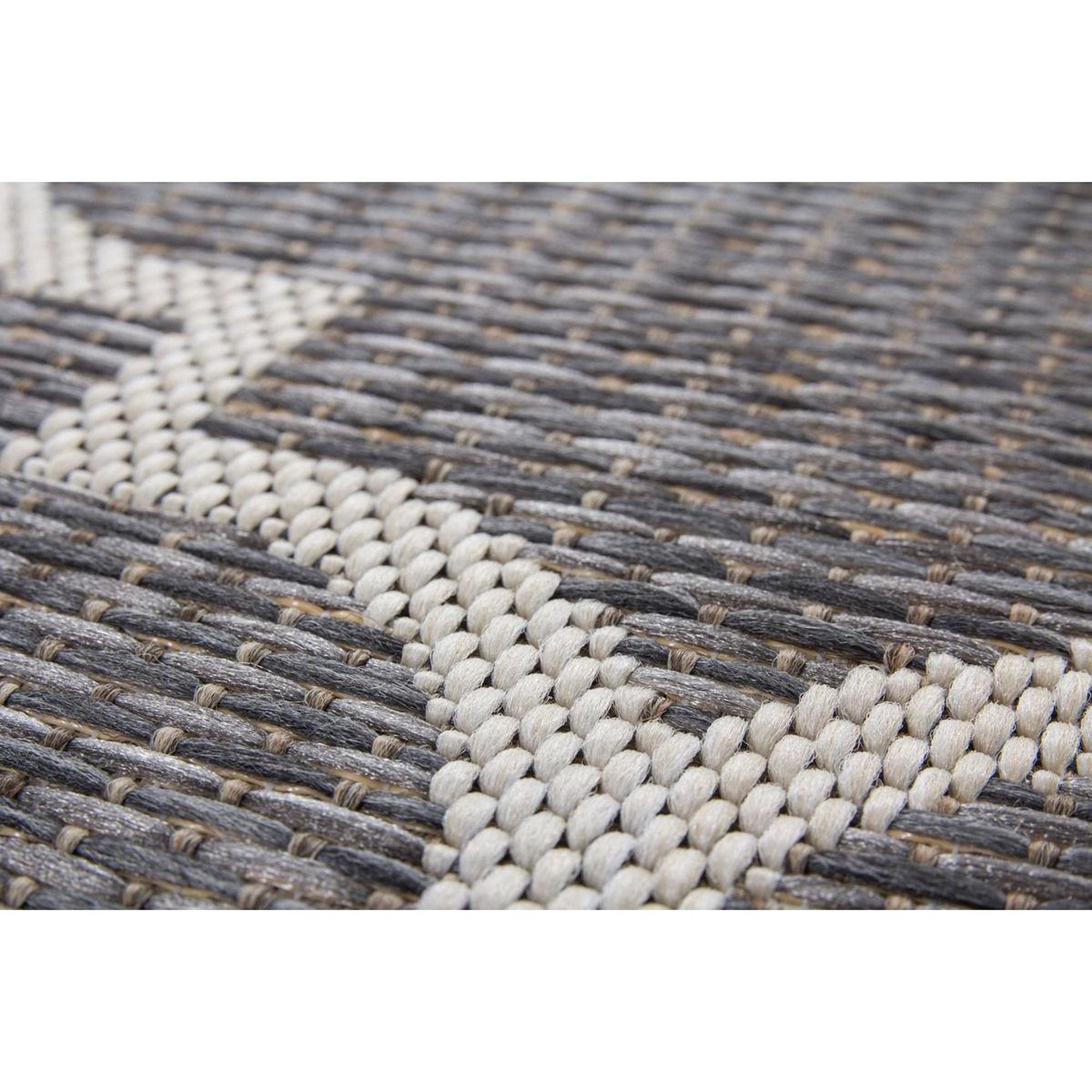 Voir la diapositive 3 : Paris Prix Tapis Tissé à Poils Courts  Batu  Gris