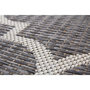 Voir la diapositive 3 : Paris Prix Tapis Tissé à Poils Courts  Batu  Gris
