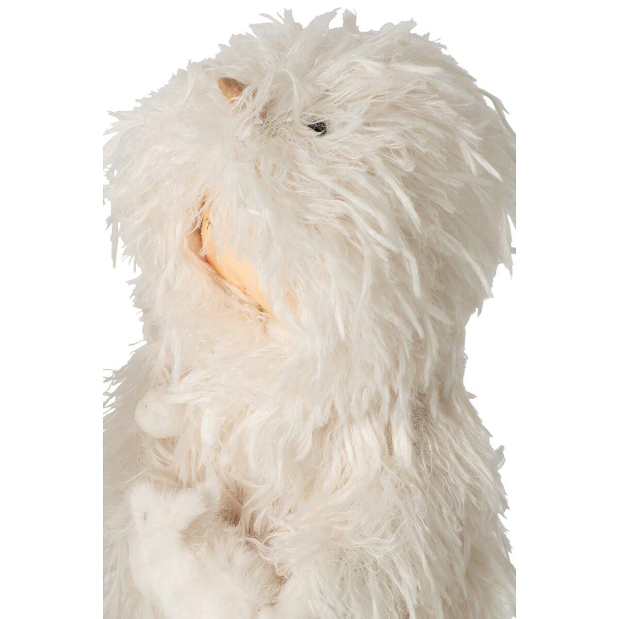 Voir la diapositive 4 : J-LINE Statuette enfant en coq  laszlo  39cm blanc