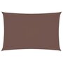 Voir la diapositive 2 : VIDAXL Voile de parasol Tissu Oxford rectangulaire 2x4 m marron