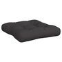 Voir la diapositive 5 : VIDAXL Coussins de palette lot de 3 noir tissu