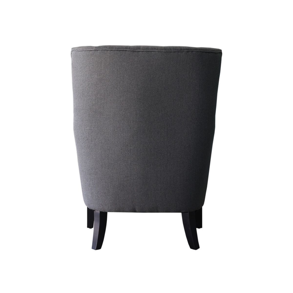 Habitat et Jardin Fauteuil Scandinave Tissu  Duchesse  - 76 x 83 x 100,5 cm - Gris